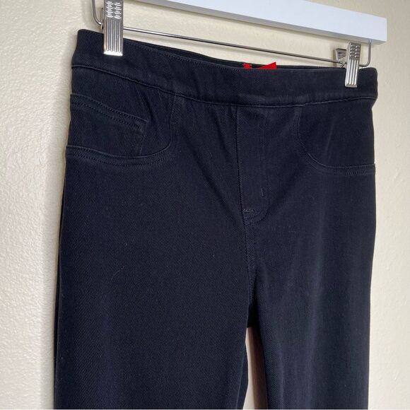 Spanx Jean-ish Ankle Leggings Black Jegging Pull On Skinny Women Small 20018R - Picture 2 of 16